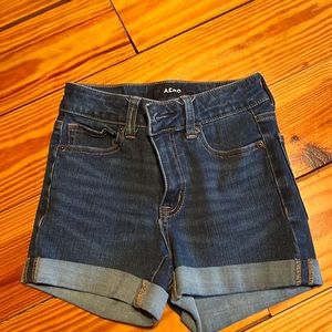 Aeropostale high rise midi short